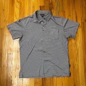 Patagonia striped polo